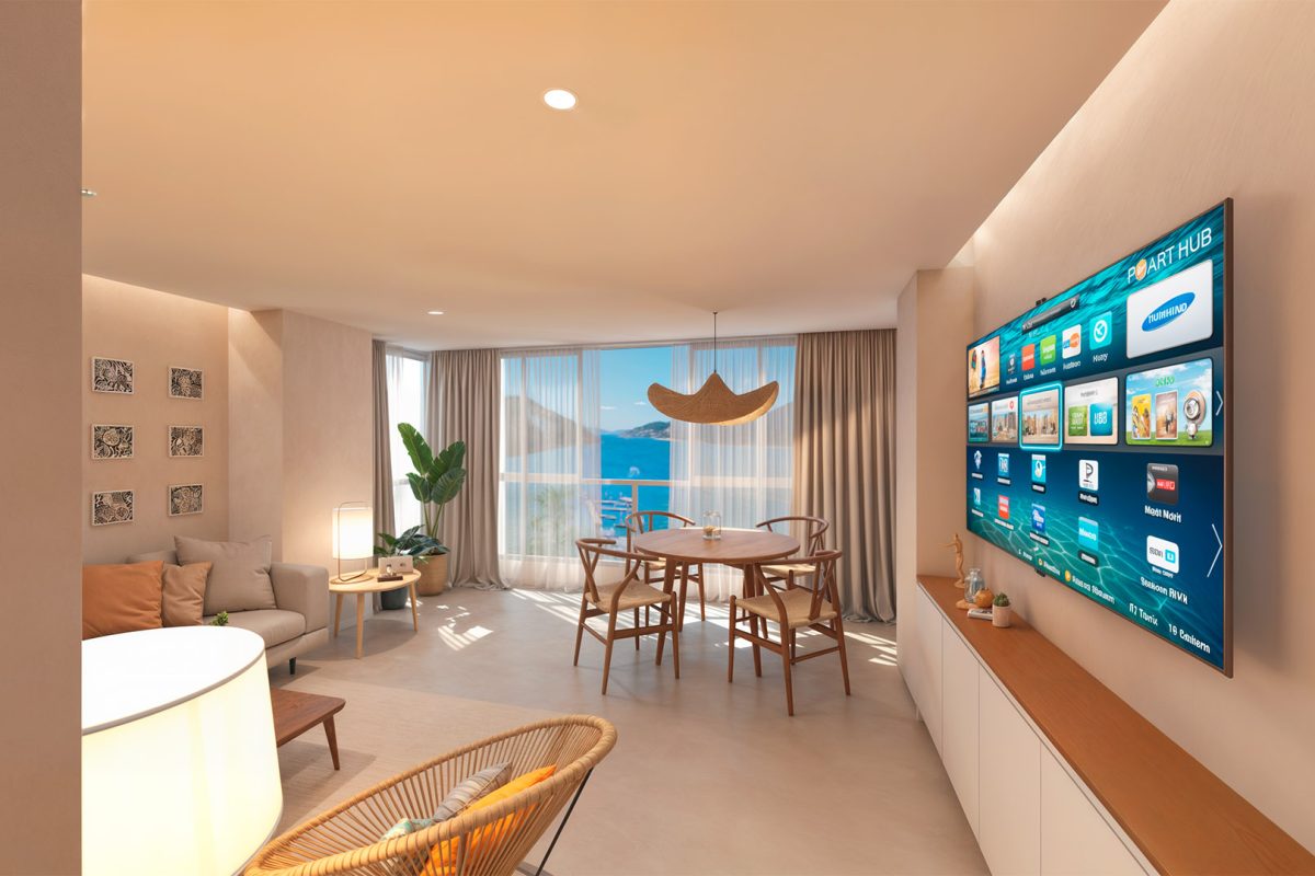 01 Caleido Estudio – Interiorismo – Departamento Acapulco – Sala