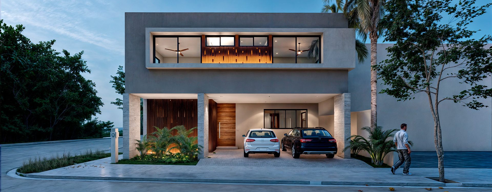 Casa Z25 Fachada Frontal - Caleido Estudio