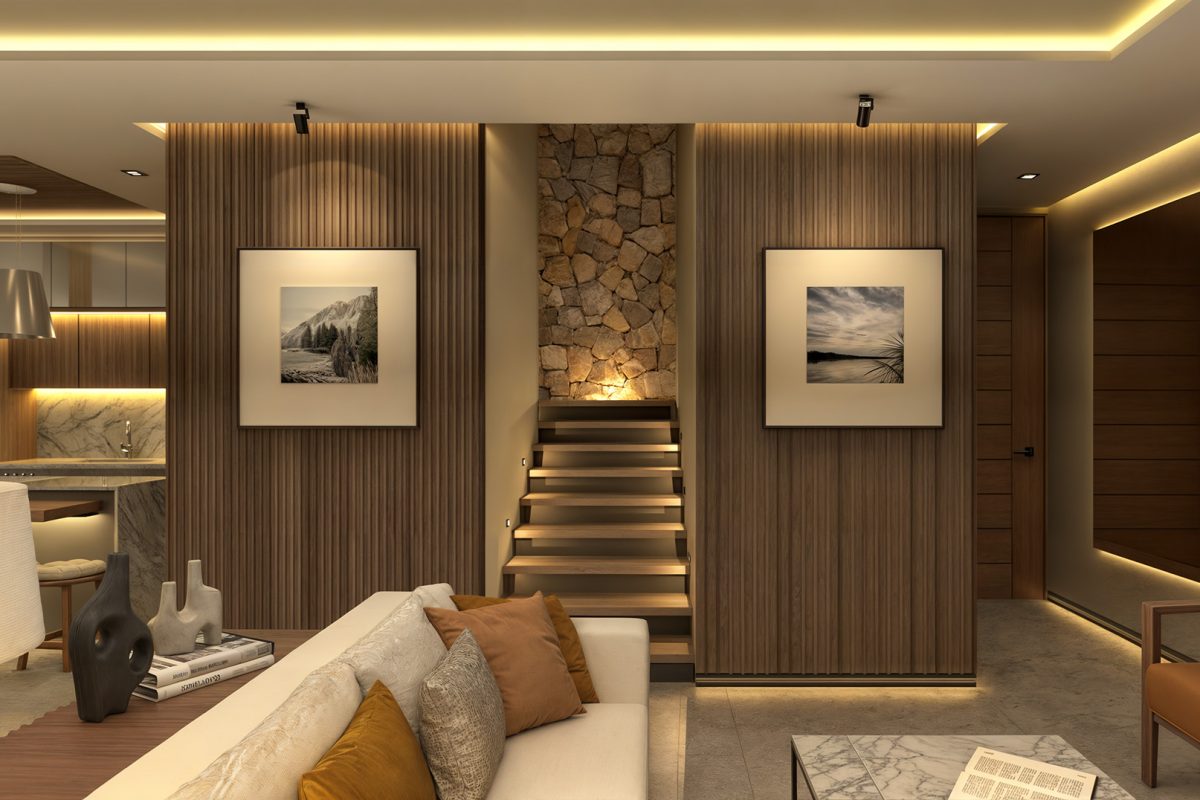 01 TOWN HOUSE S21 – ESCALERA