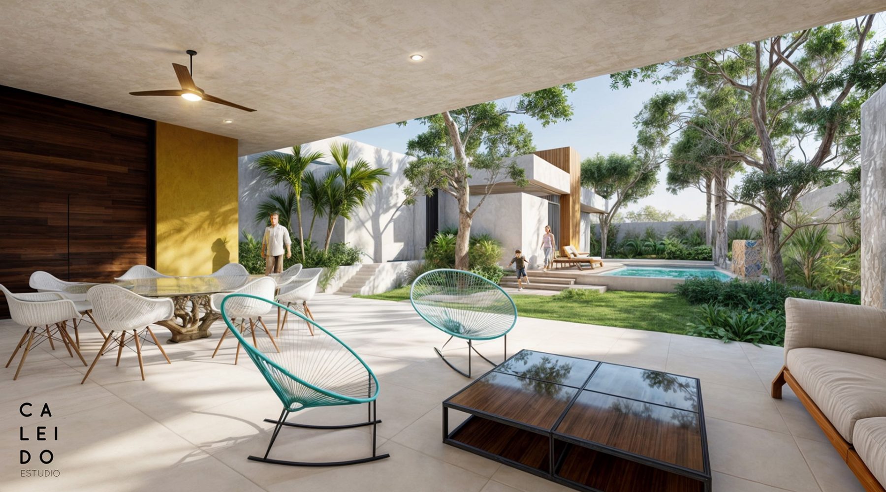 02 CASA FONZ – PATIO -PORTADA-