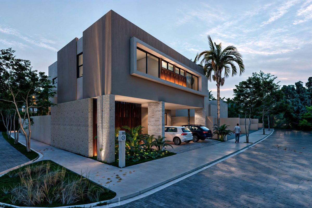 Casa Z25 Fachada Frontal 2 – Caleido Estudio