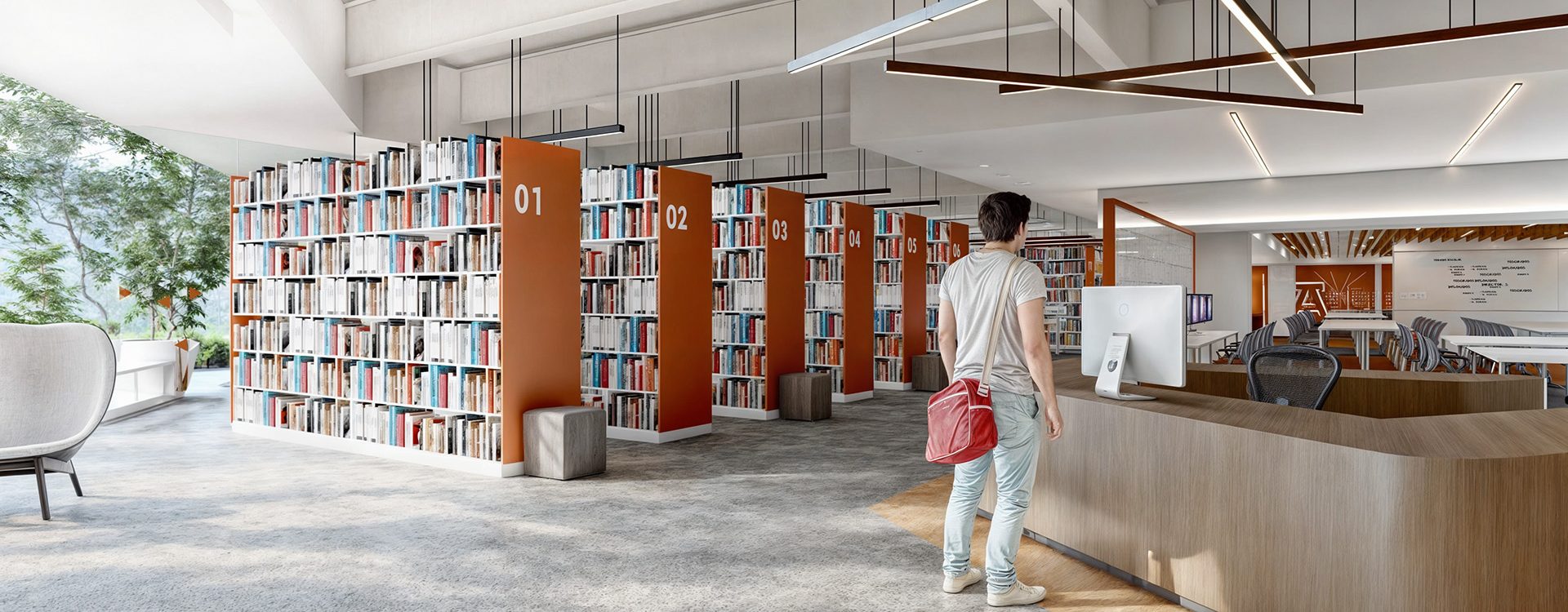 02 - INTERIORISMO ANAHUAC QRO BIBLIOTECA