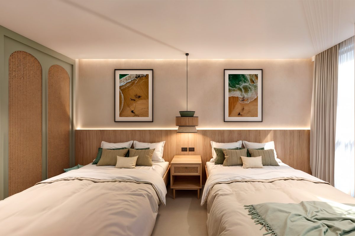 04 Caleido Estudio – Interiorismo – Departamento Acapulco – Recamara 1