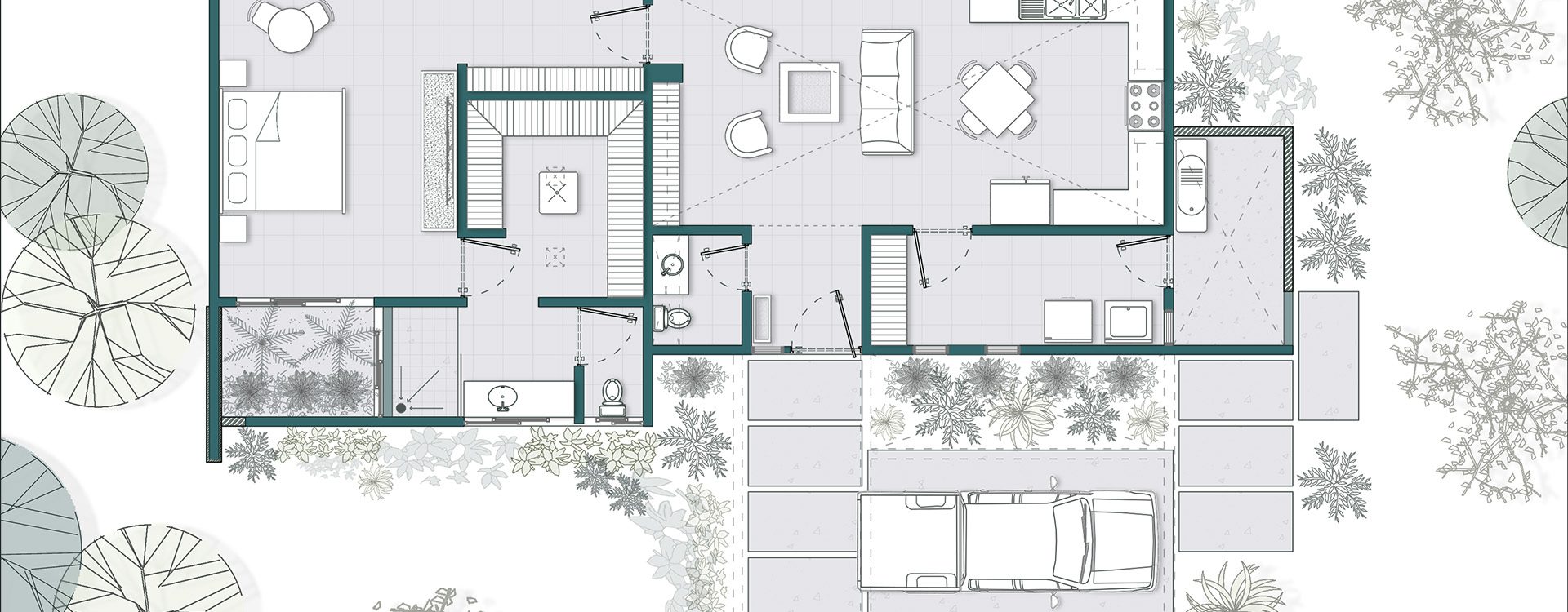 12 CALEIDO ESTUDIO - CASA DE CAMPO PLANOS