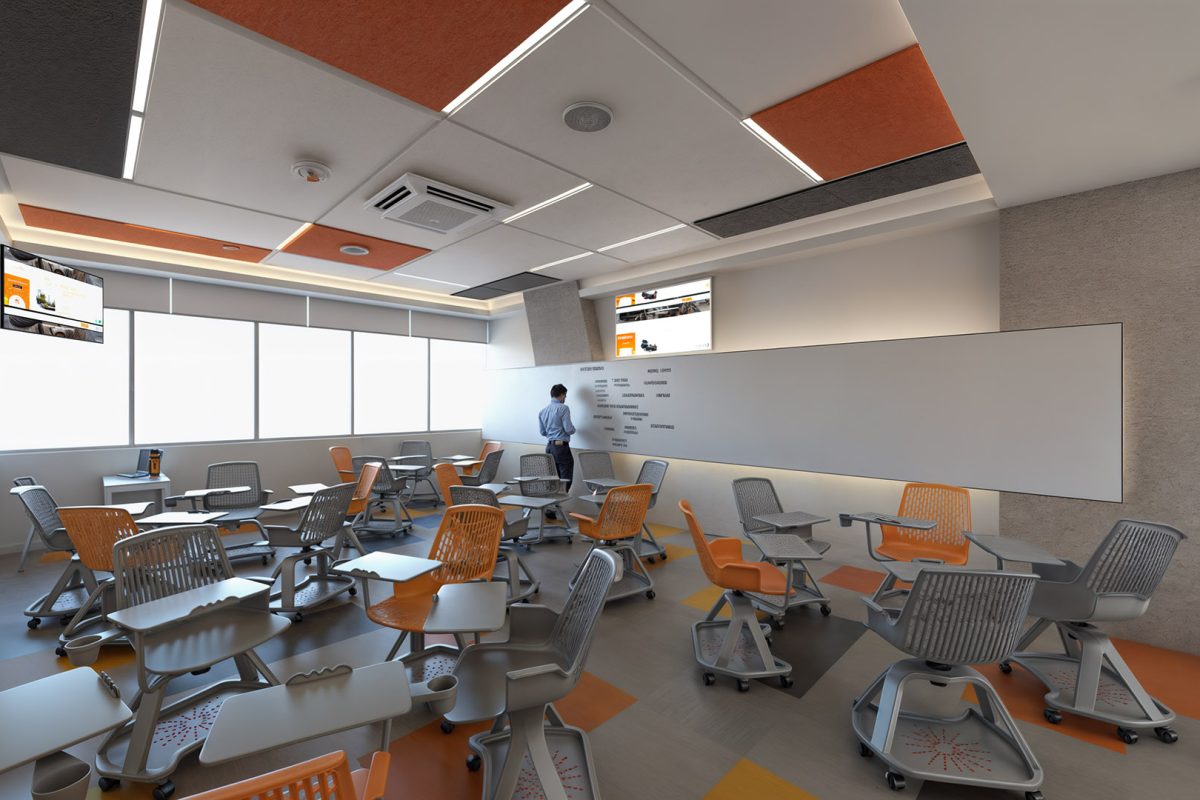 Caleido Estudio – Interiorismo – Anahuac Puebla – Aula Tipo