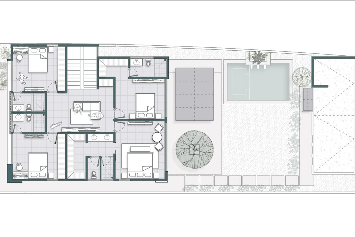 Casa Z25 Planos Planta Alta – Caleido Estudio