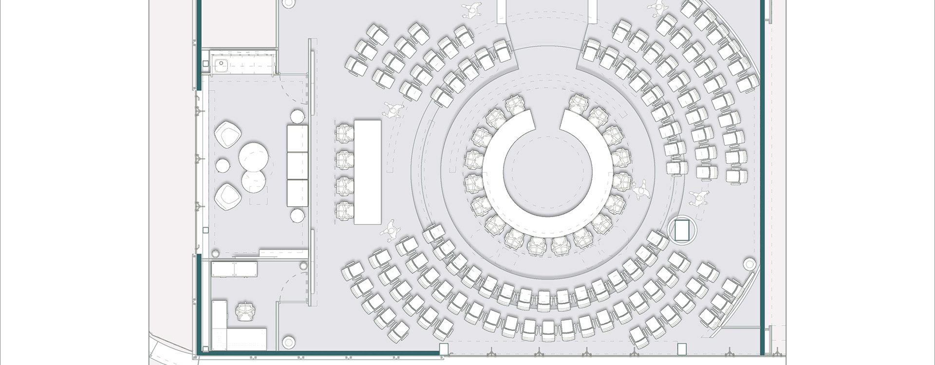 Caleido Estudio - ANAHUAC QUERÉTARO - SALA DE CONSEJO PLANOS