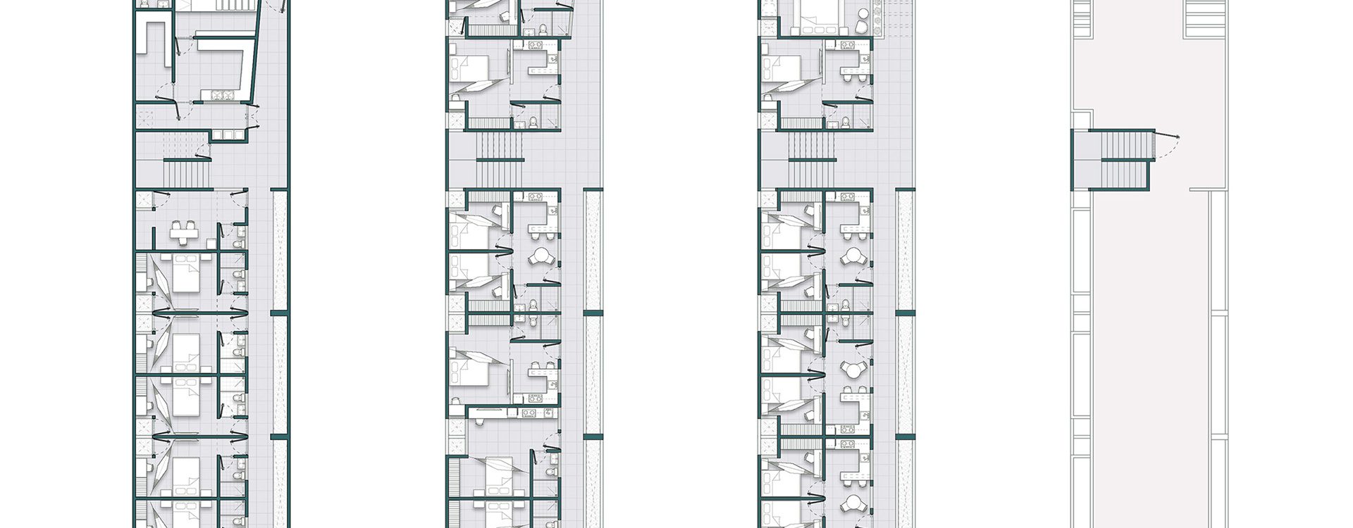 caleido arquitectura Deptos T1 - 2018 PLANOS