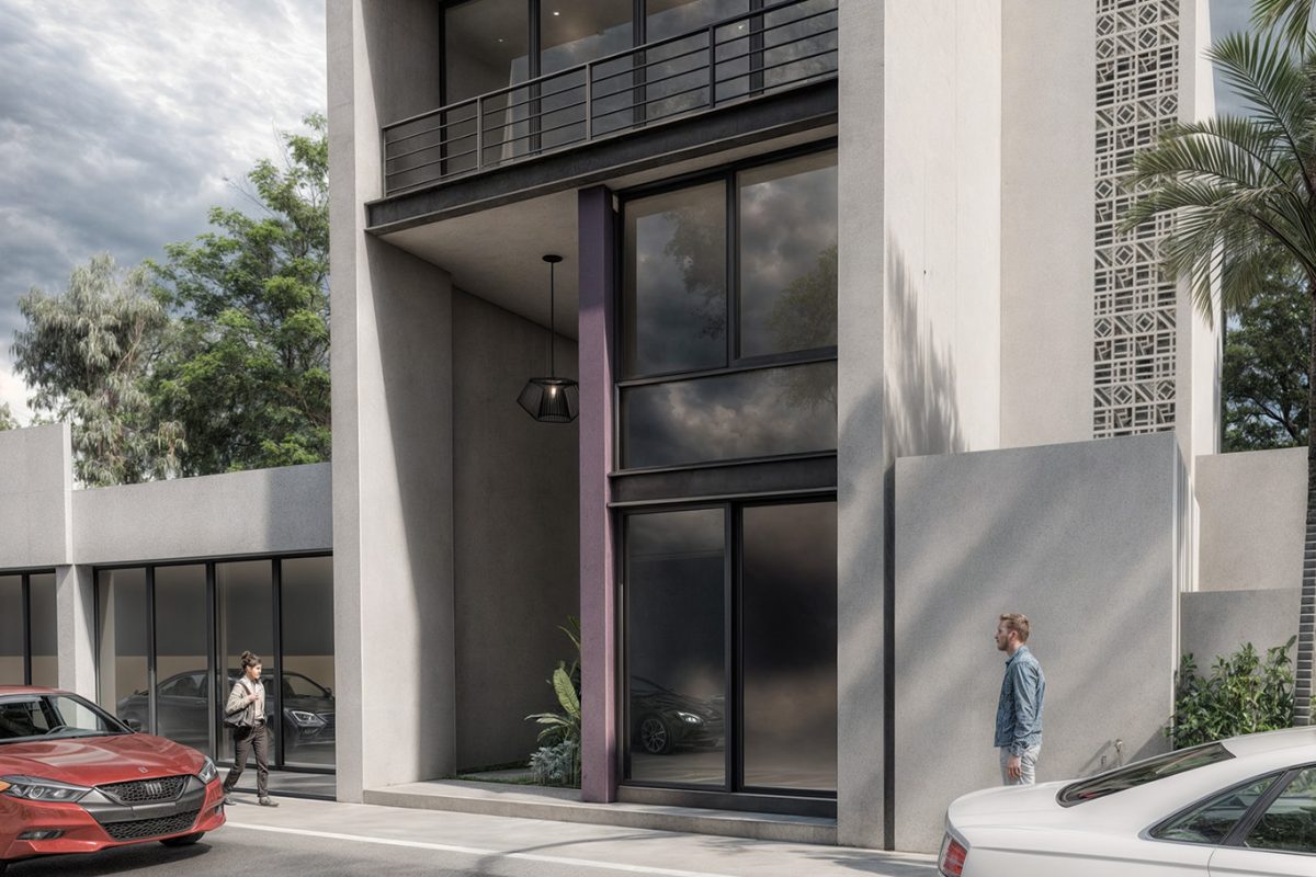 caleido arquitectura Deptos T1 – 2018 fachada