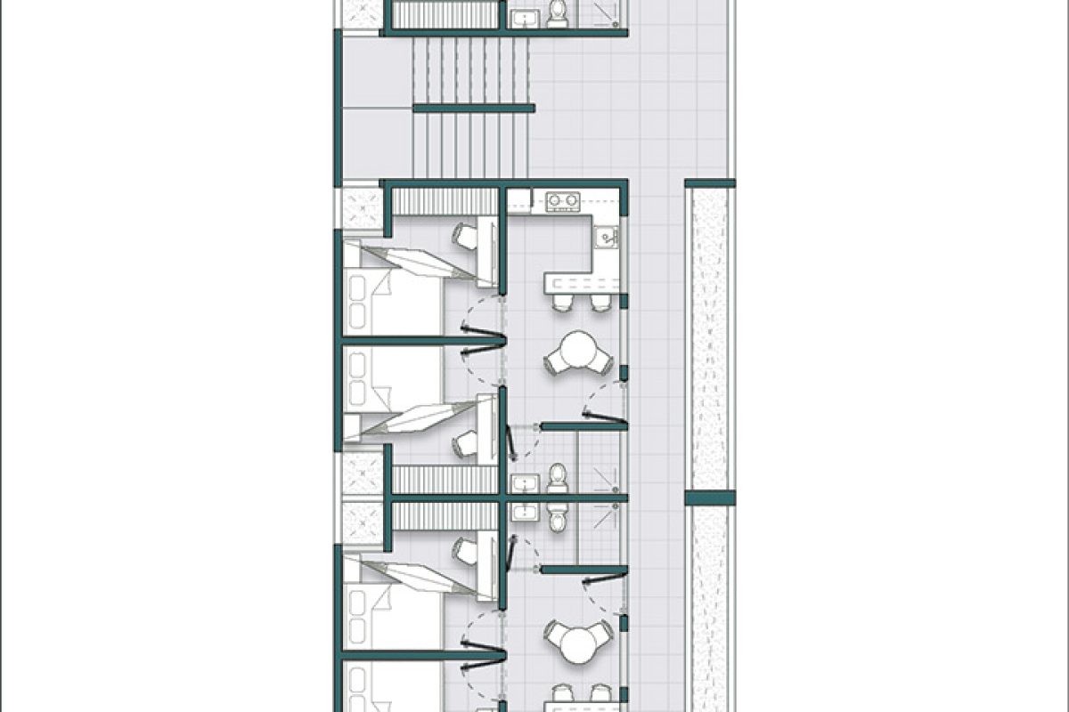 caleido arquitectura Deptos T1 – 2018 planta N2